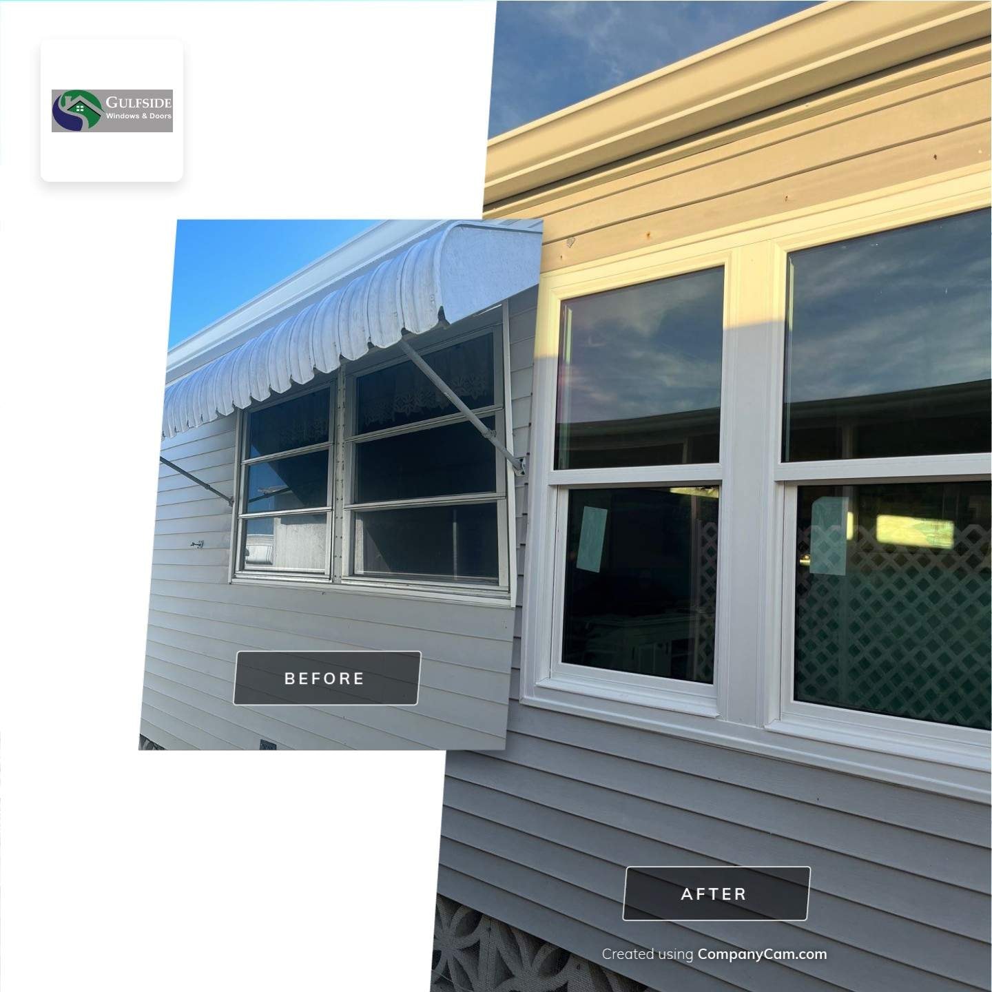 Awning to Double-Hung Conversion